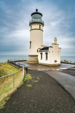 Washington 'daki Cape Hayal kırıklığı' nda bir deniz feneri.