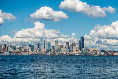 Güneşli Seattle Skyline 6