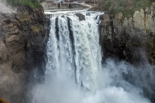 Snoqaulmie-Flusslandschaft — Stockfoto