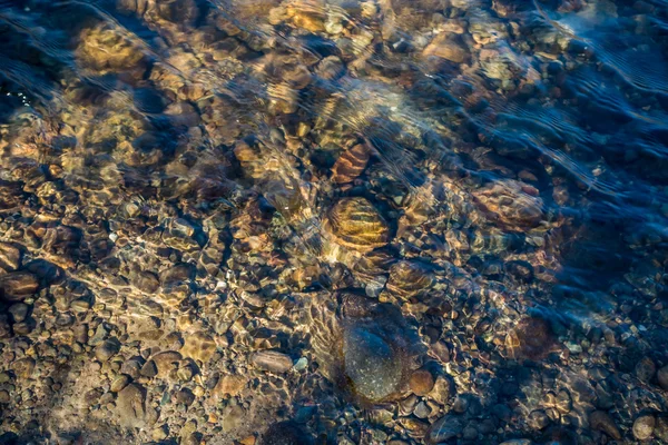 流动水特写 — 图库照片