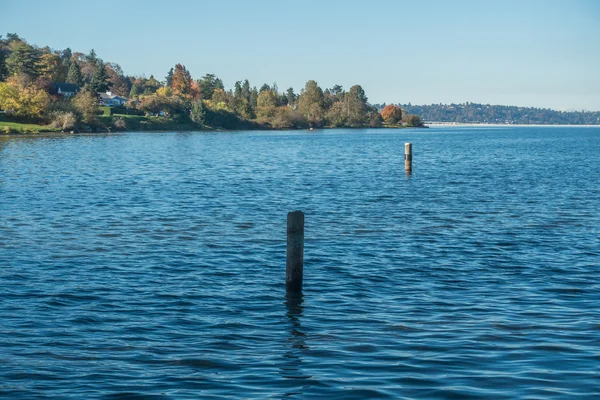 Lake Washington - Ufer 9 — Stockfoto