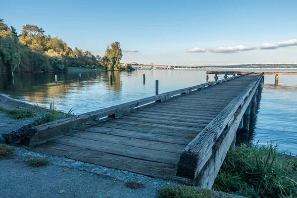 Lago Washington - Cais 4 — Fotografia de Stock