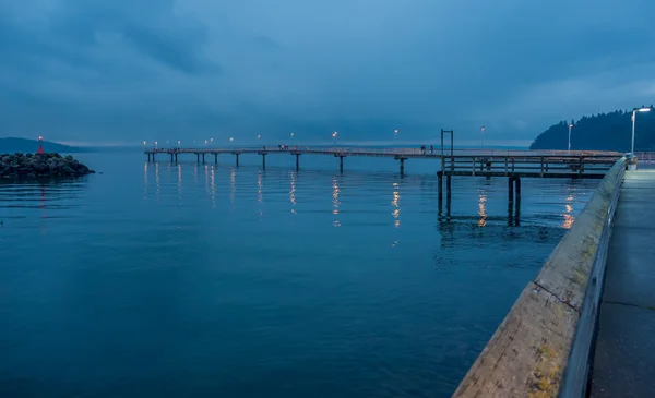 Muelle por la noche — Foto de Stock