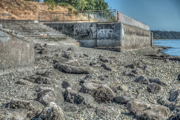 West Seattle Shore Hdr 2 — Stockfoto