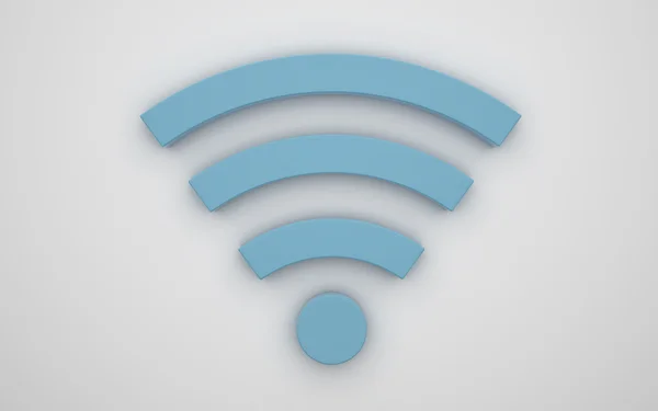 Wireless icon 3d — Stock Photo, Image