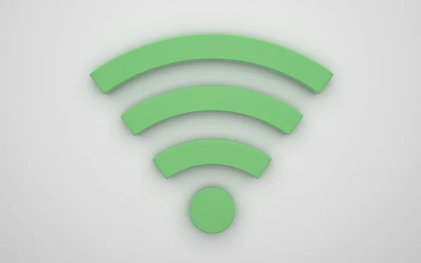 Wireless icon 3d — Stock Photo, Image