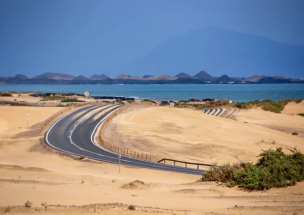 Coastline road to see, sand. High quality photo