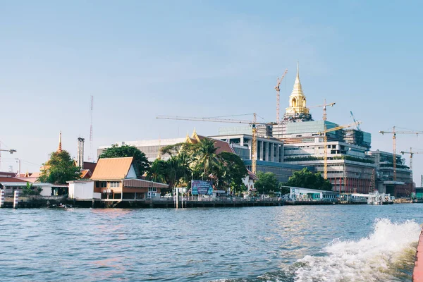 Ville Chao Phraya River Bangkok Thaïlande — Photo