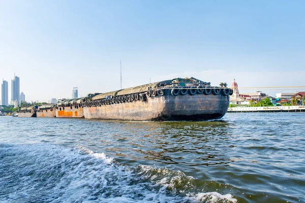 Ville Chao Phraya River Bangkok Thaïlande — Photo