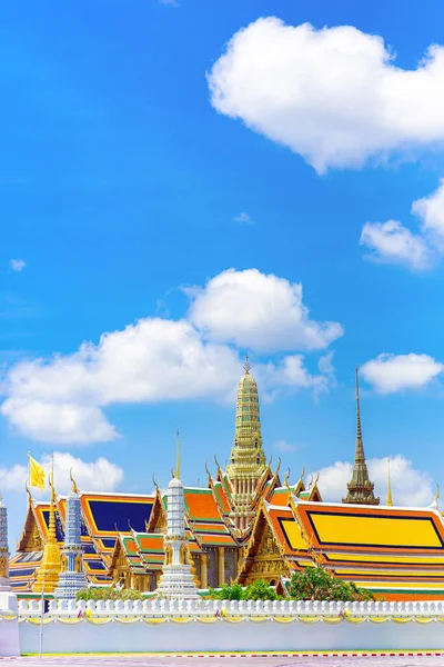 Bangkok Tailândia Abril 2020 Wat Phra Kaew Templo Esmeralda Buda — Fotografia de Stock