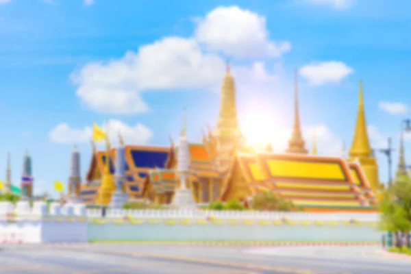 Bangkok Tailândia Abril 2020 Wat Phra Kaew Templo Esmeralda Buda — Fotografia de Stock