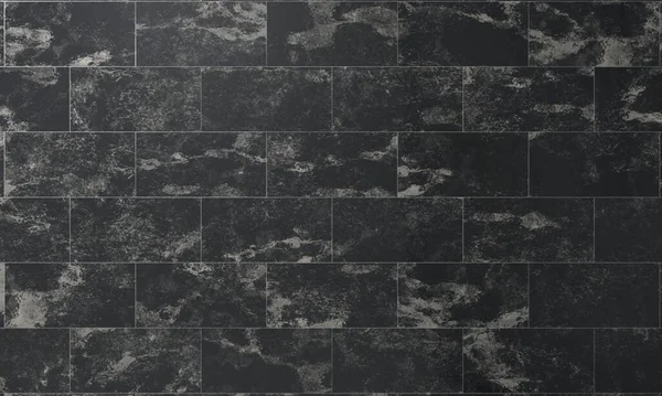 Schwarze Fliese Wand Textur Hintergrund Wand Und Bodenmuster — Stockfoto