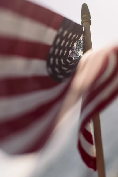 Perspectiva da Bandeira Americana — Fotografia de Stock