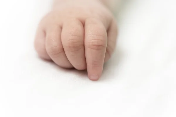 Mano del bambino — Foto Stock