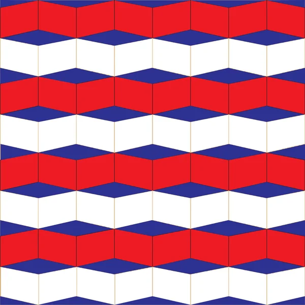 Ligne de transvers carrés géométriques — Image vectorielle