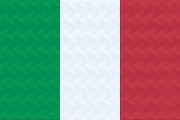 Olasz zászló art design Illustrator vektor Esp 10 — Stock Vector