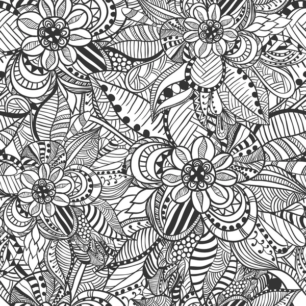 ışık yeşil renkte doodle tarzında seamless modeli.