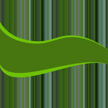 Çerçeve çizgili yeşil tonlarında bir arka plan ile. 