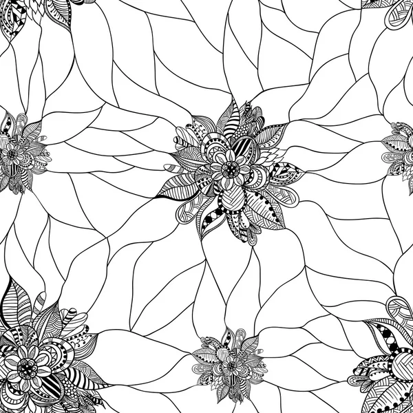 Doodle elemanları ile Seamless Modeli