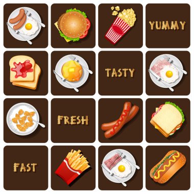 yemek ve meze koleksiyonu