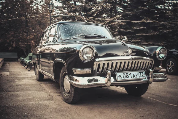 Pobeda Voiture Russe Rétro — Photo