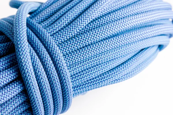 Brand new climbing dynamic rope — Stock Photo, Image