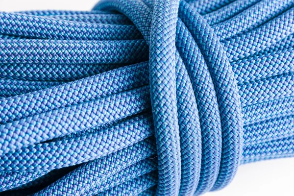 Brand new climbing dynamic rope — Stock Photo, Image