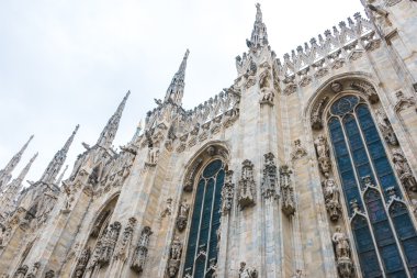 Milano Katedrali'ne ayrıntılarını (İtalyanca: Duomo di Milano)