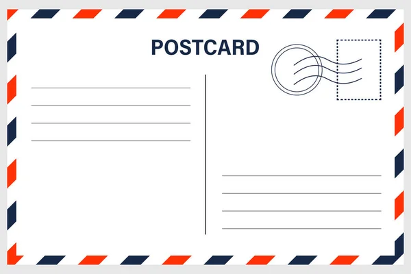 Beyaz kağıt desenli vektör kartpostalı