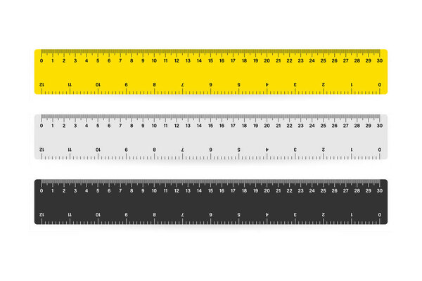 30 см измерение линейки ленты школьные метрические измерения. Метрическая линейка