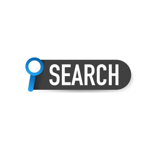 Search Magnifier Icon Magnifying Glass Symbol — Stock Vector