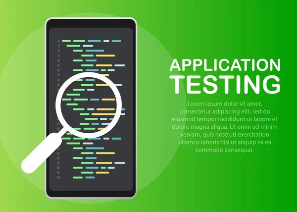 Sviluppo Software Programmazione Codifica Concetto Vettoriale Illustrazione Isometrica Vettoriale Concetto — Vettoriale Stock