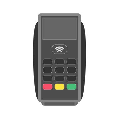 Beyaz arkaplanda POS Uçbirimi