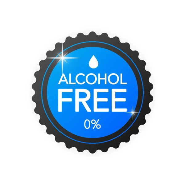 Símbolo Icono Libre Alcohol Ilustración Vectorial — Vector de stock