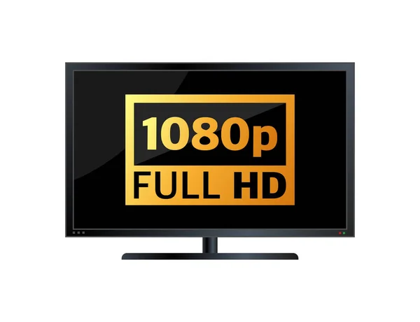 4k ultrahd, 2k quadhd, 1080 fullhd и 720 hd размеры видео. — стоковый вектор