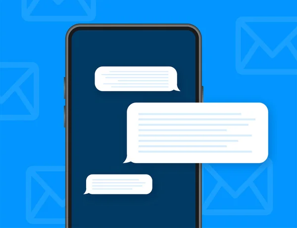 Иконка с синим мобильным ui и ux design на красном фоне для веб-дизайна. Шаблон интерфейса приложения. — стоковый вектор