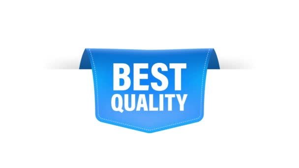 Best quality red ribbon, great design for any purposes. Premium quality. Motion graphics. — Stock Video