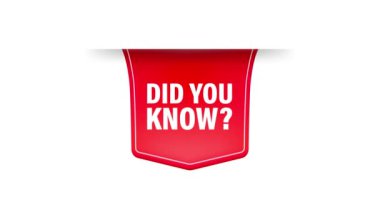 Beyaz arka planda 3 boyutlu kırmızı kurdele olduğunu biliyor muydun? Hareket grafikleri.