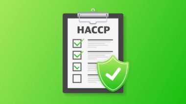 Mutlu yıllar. Risk Analizi Kritik Kontrol Noktaları ikonu ödül ya da işaretli. Hareket grafikleri.