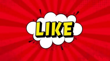 Like in vintage style. Cartoon style . Pop art. Motion graphics. Wow effect.
