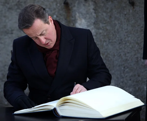 Primeiro-ministro britânico David Cameron — Fotografia de Stock