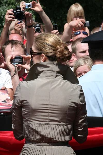 Celine Dion in Krakow — Stock Photo, Image