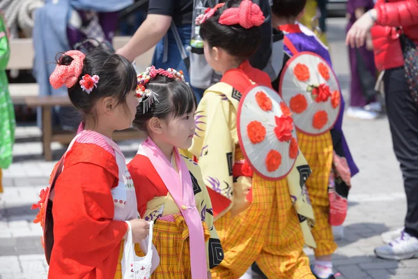 Yayoi Festivali, Nikko, Japonya — Stok fotoğraf