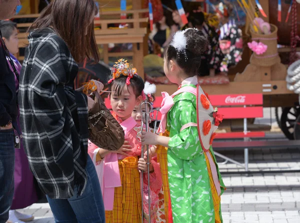 Яйой фестиваль, Nikko Японії — стокове фото