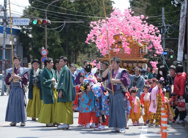 Yayoi festival in Nikko Japan — Stockfoto
