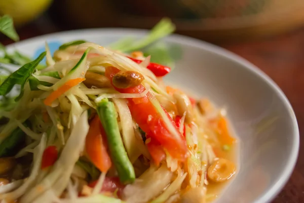 Ensalada de papaya (Somtum ) —  Fotos de Stock