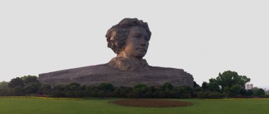 Başkan Mao heykelinin Changsha, Hunan eyaleti, Çin 