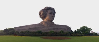Başkan Mao heykelinin Changsha, Hunan eyaleti, Çin 