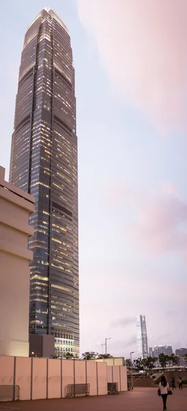 Höga byggnaden i Hongkong — Stockfoto