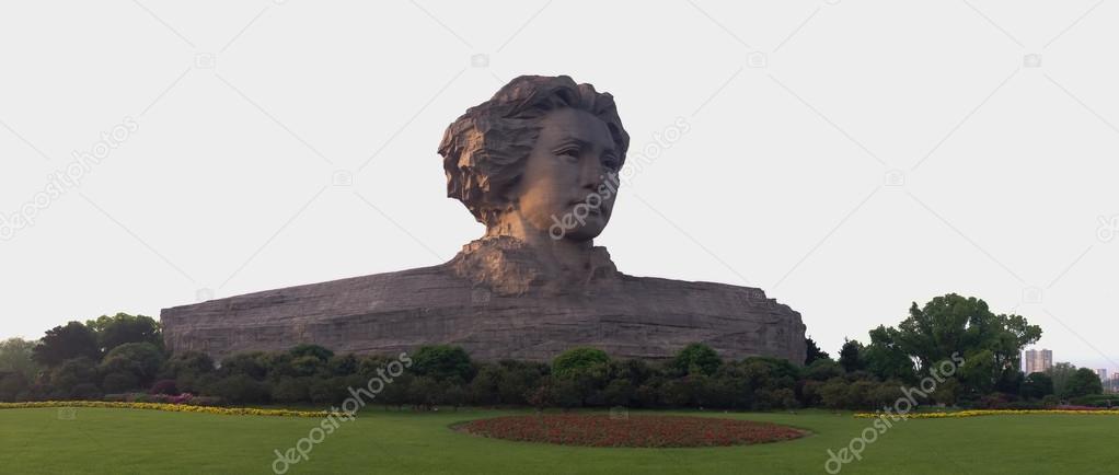 Chairman Mao statue in Changsha, Hunan Province, China 